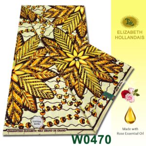 Premium Cotton Satin Royal Wax Print