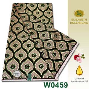 Premium Cotton Satin Royal Wax Print